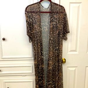 Turquoise haven kimono